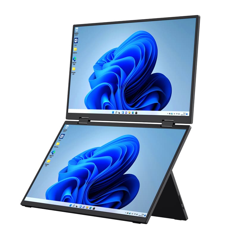 dual screen portable monitor