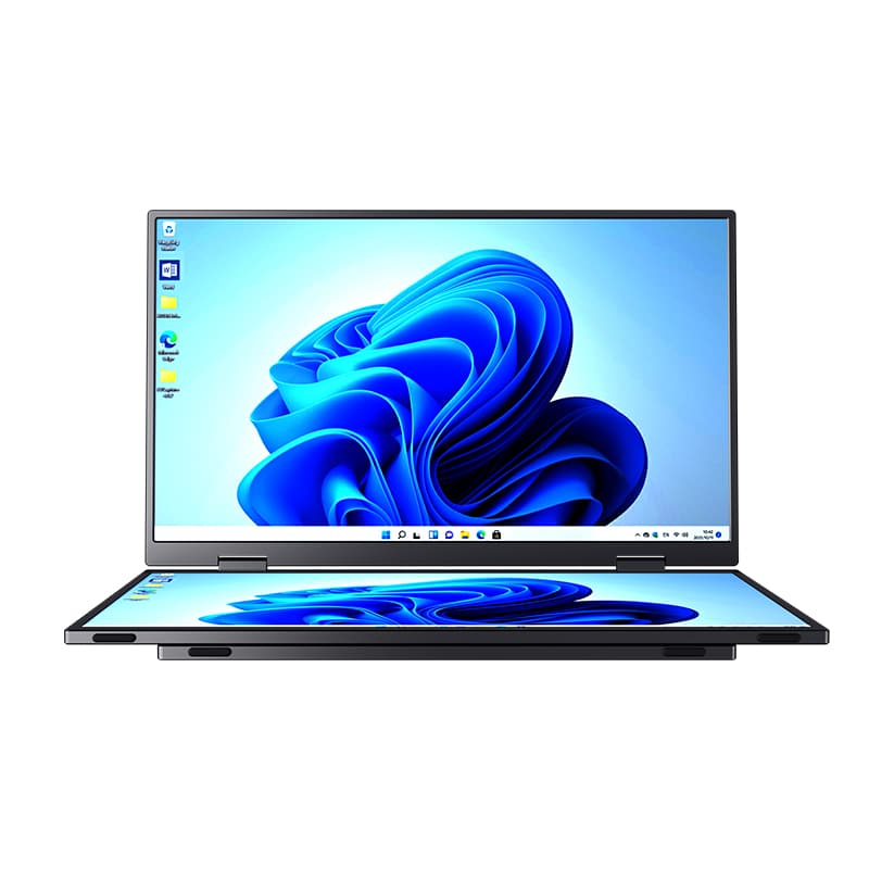 Dual Portable Monitors Setup